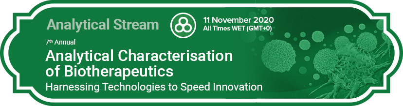 Analytical Characterisation of Biotherapeutics track banner